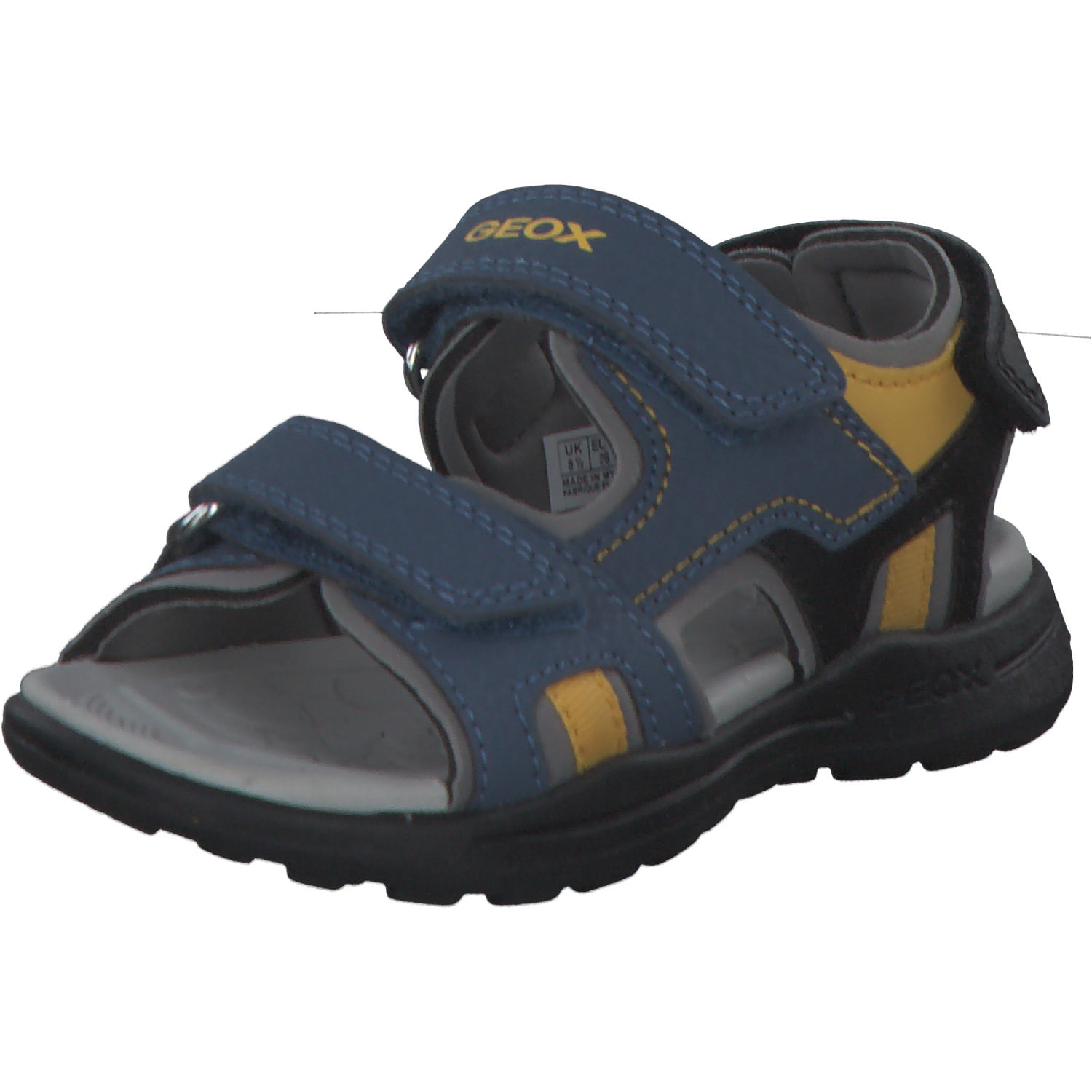 Geox J155XB, Sandalen (Kinder), Kinder, AVIO/DK YELLOW