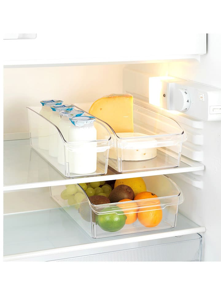 Wenko Kühlschrank-Organizer in Transparent - (B)20 x (H)9,5 x (T)31 cm günstig kaufen onesize