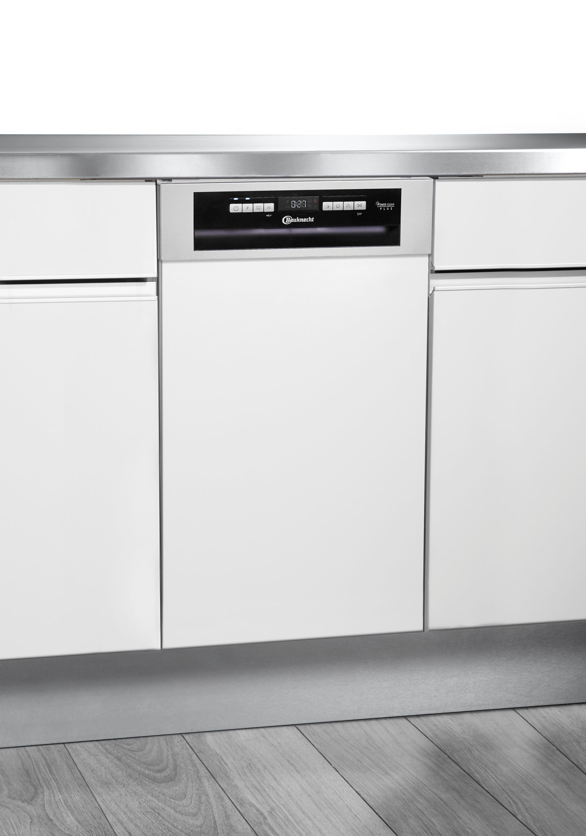 BAUKNECHT teilintegrierbarer Geschirrspüler, BSBO 3O23 PF X (2), 10 Maßgedecke