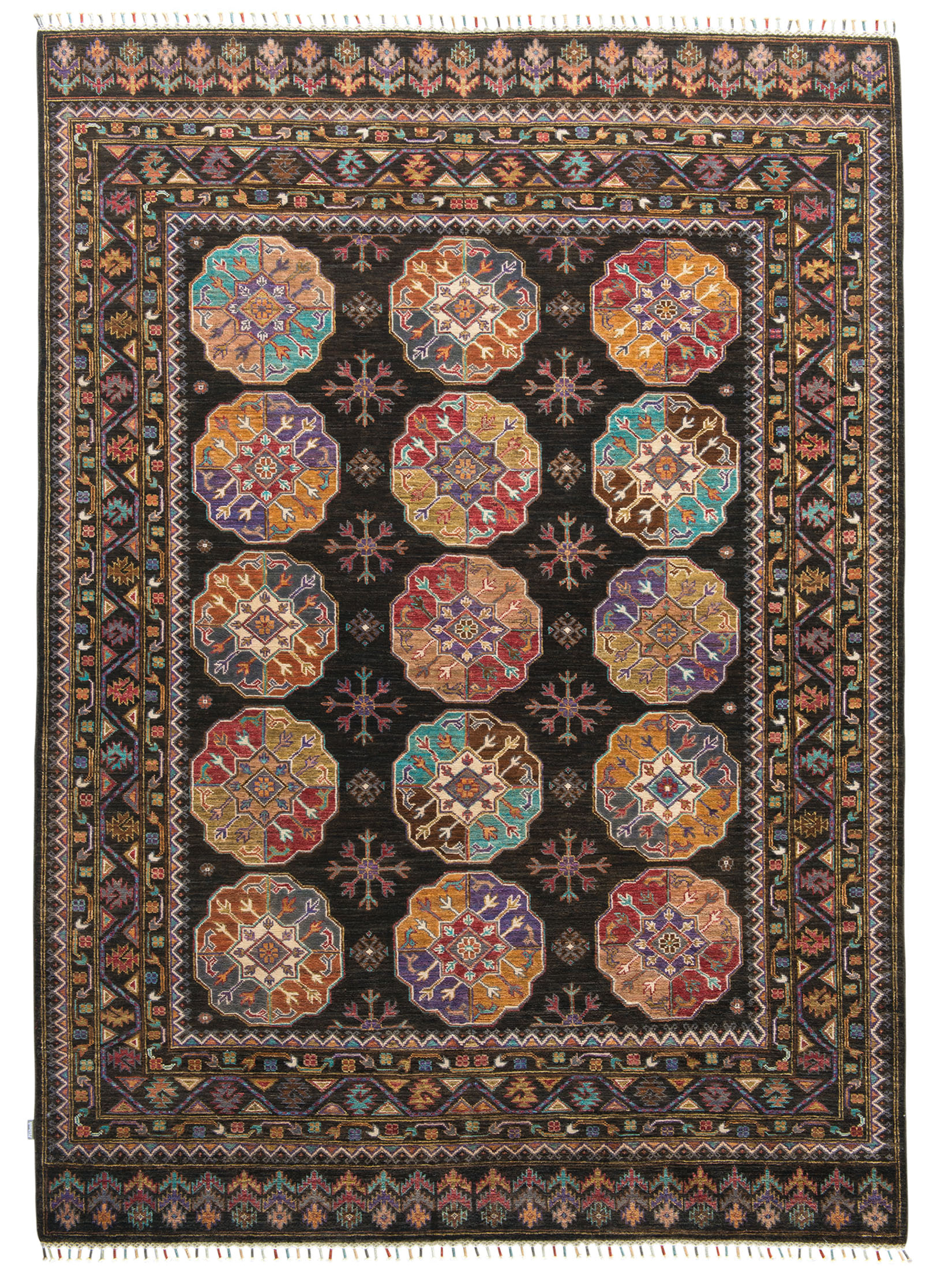 Buchara Ghazni ca. 173 x 235 cm, Unikat / Einzelstück