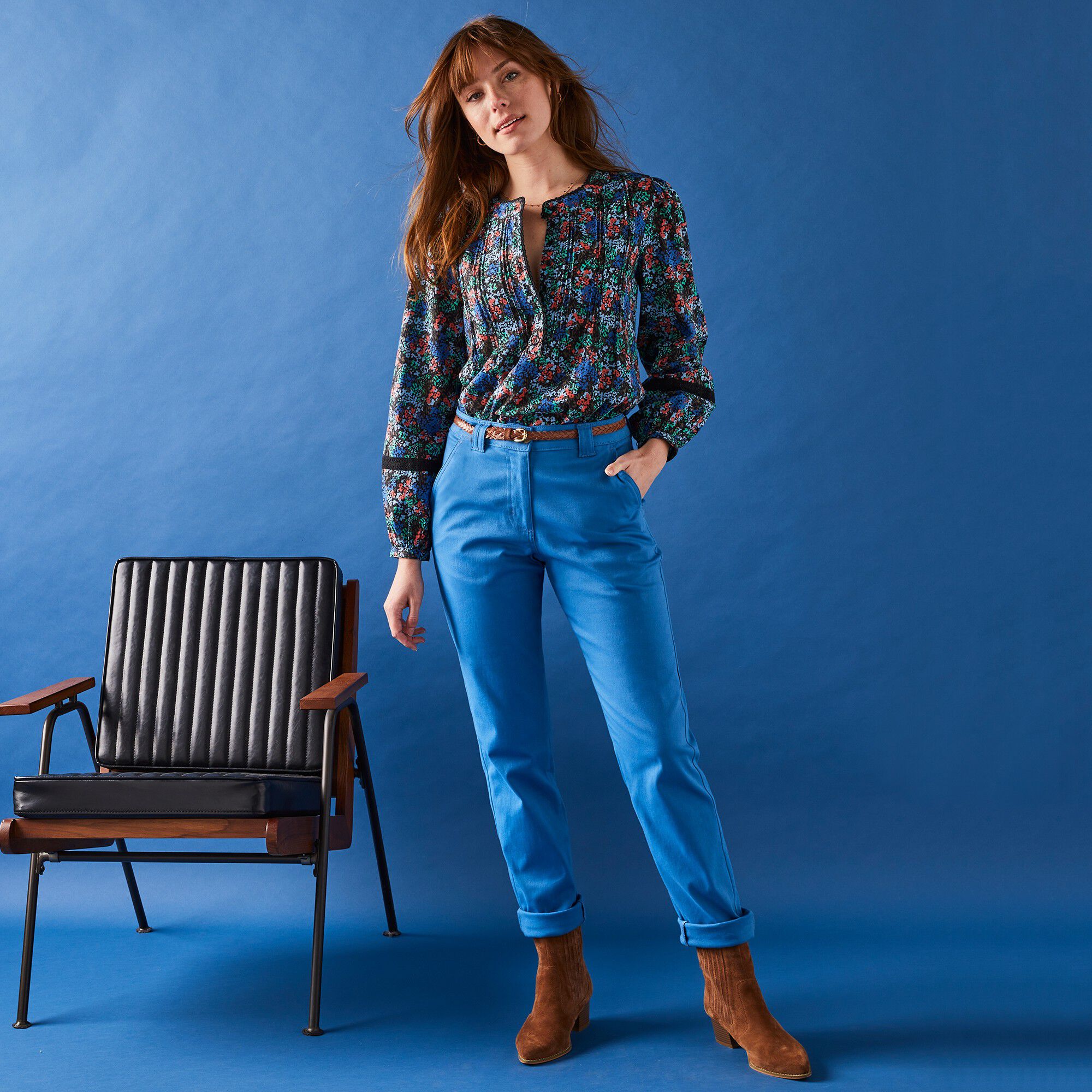 Pantalon chino stretch