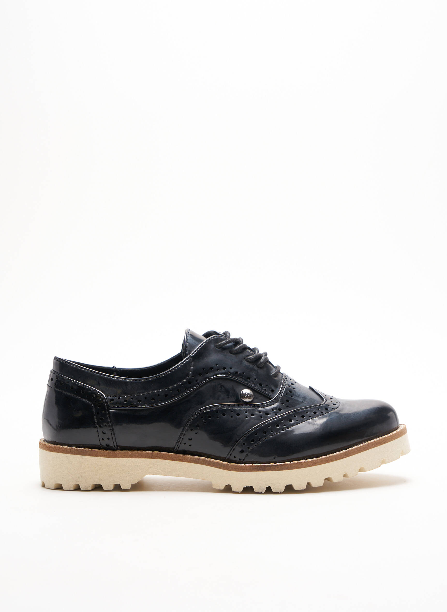 Les P Tites Bombes Derby Femme couleur noir