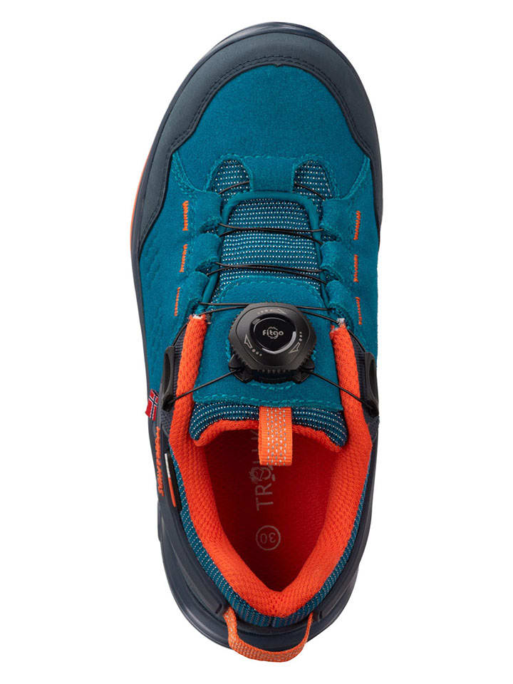 Trollkids Leder-Wanderschuhe 