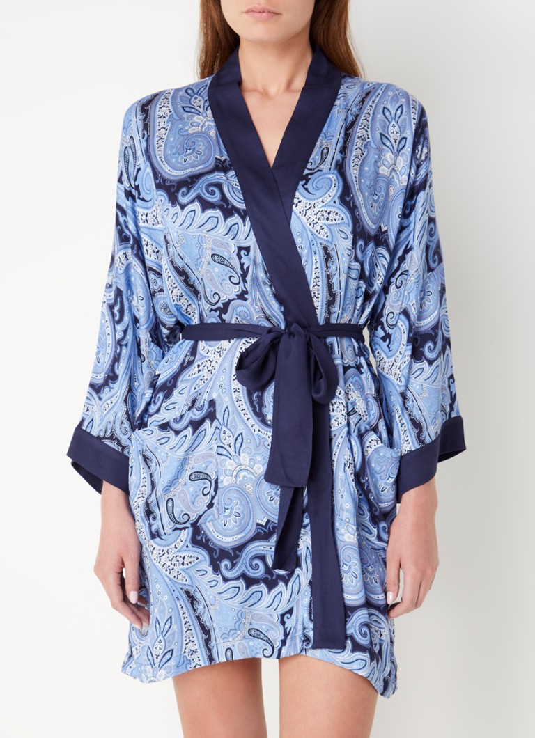 Kimono Marlies Dekkers Cache Coeur s paisley vzorem