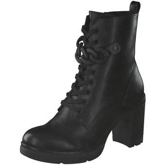 Marco Tozzi Schnürstiefelette in schwarz