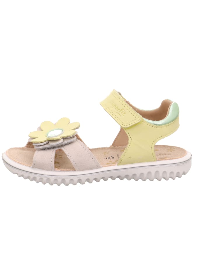 superfit Sandale SPARKLE in Gelb/Weiß günstig kaufen