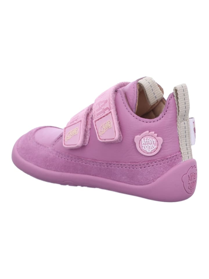 Affenzahn Mädchen Halbschuhe Halbschuh Leder Buddy Otter in Rot günstig kaufen