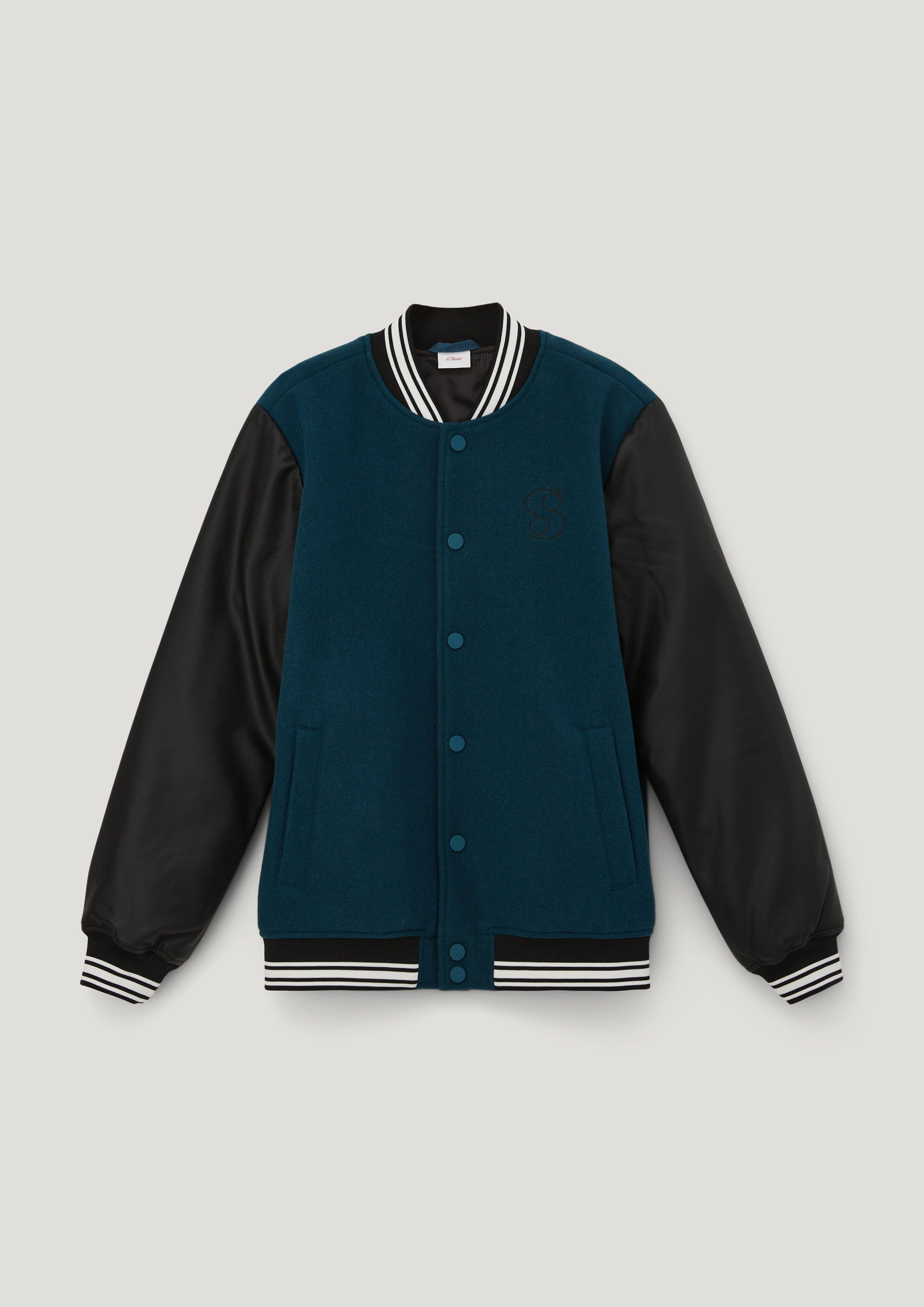 Bomberjacke im Fabricmix  2135336-6904