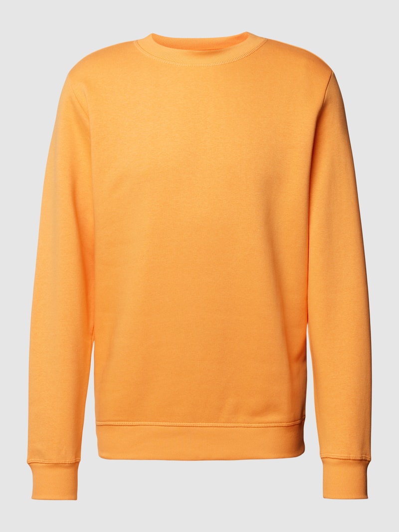 Sweatshirt mit Rundhalsausschnitt Modell 'TILO' in orange