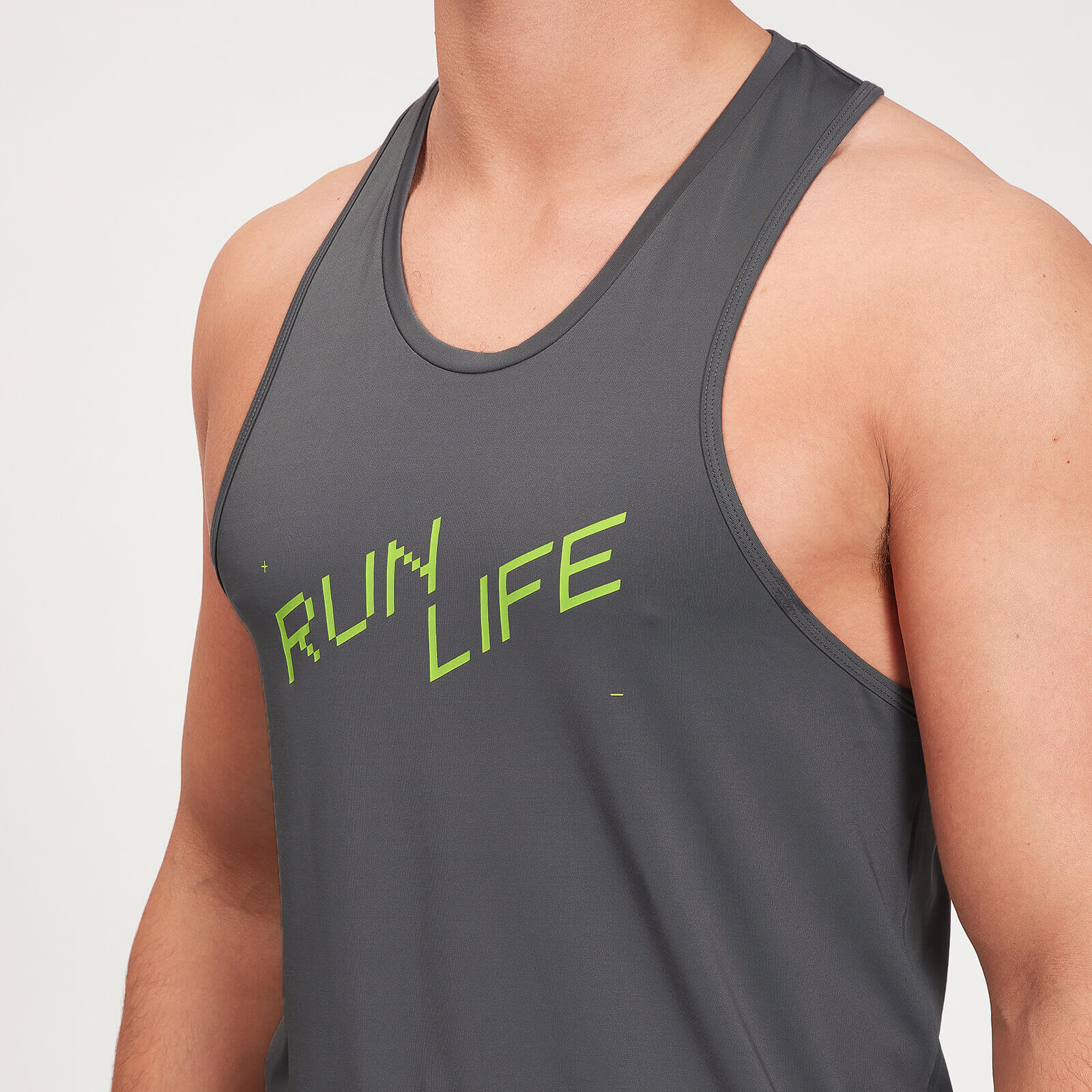 Débardeur MP Graphic Running pour hommes – Carbone