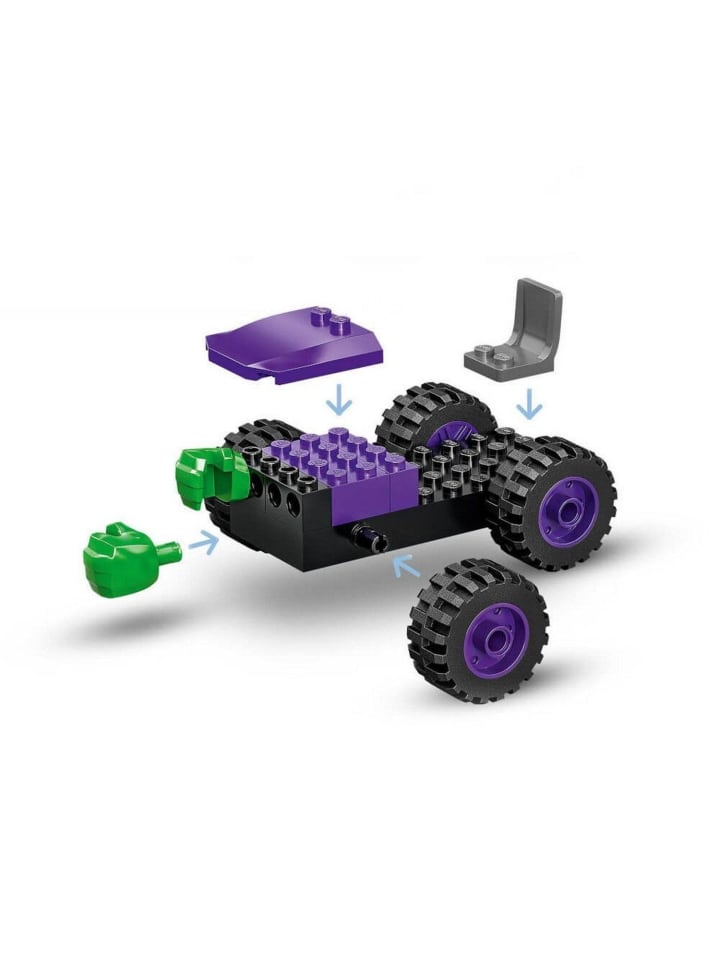 LEGO LEGO® 4  10782 Hulks und Rhinos Truck-Duell in Mehrfarbig ab 4 Jahre günstig kaufen onesize