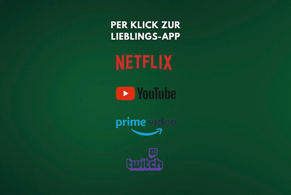 Hanseatic 32H800HDS LED-Fernseher (80 cm/32 Zoll, HD ready, Android TV, Smart-TV)