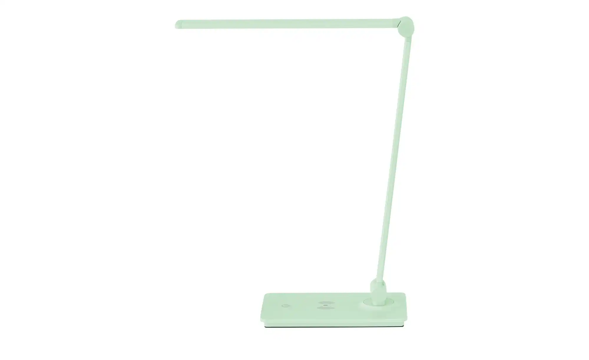 KHG LED-Tischleuchte, grün mit Qi-Charger