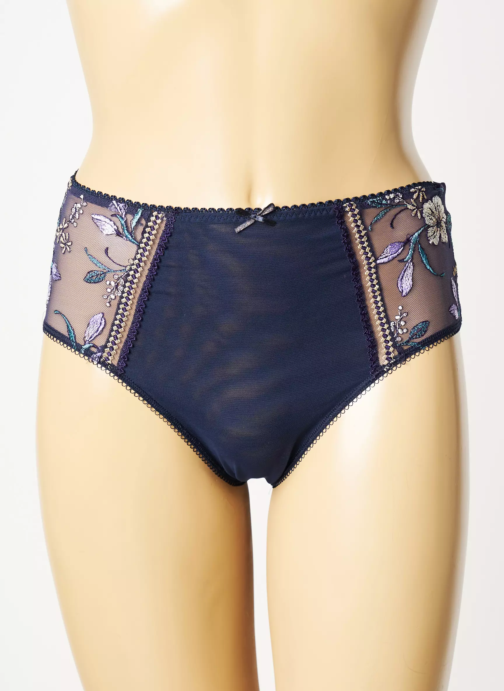 Empreinte Culottes Femme couleur bleu