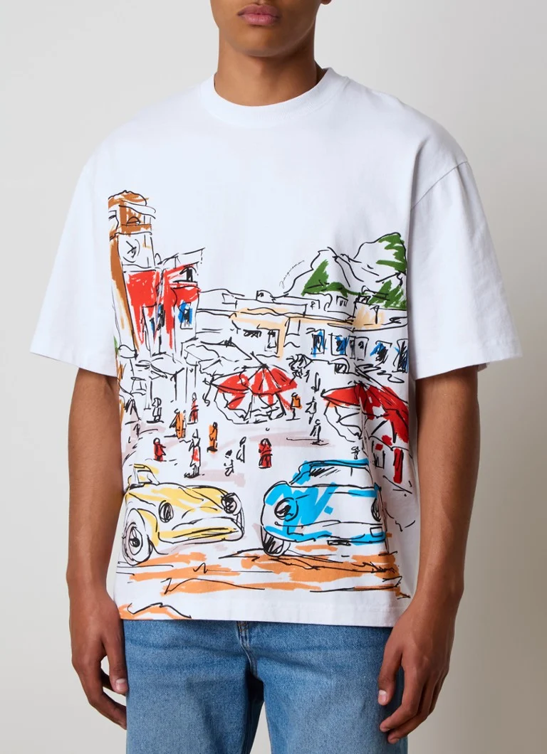 Tricou cu imprimeu Jacquemus