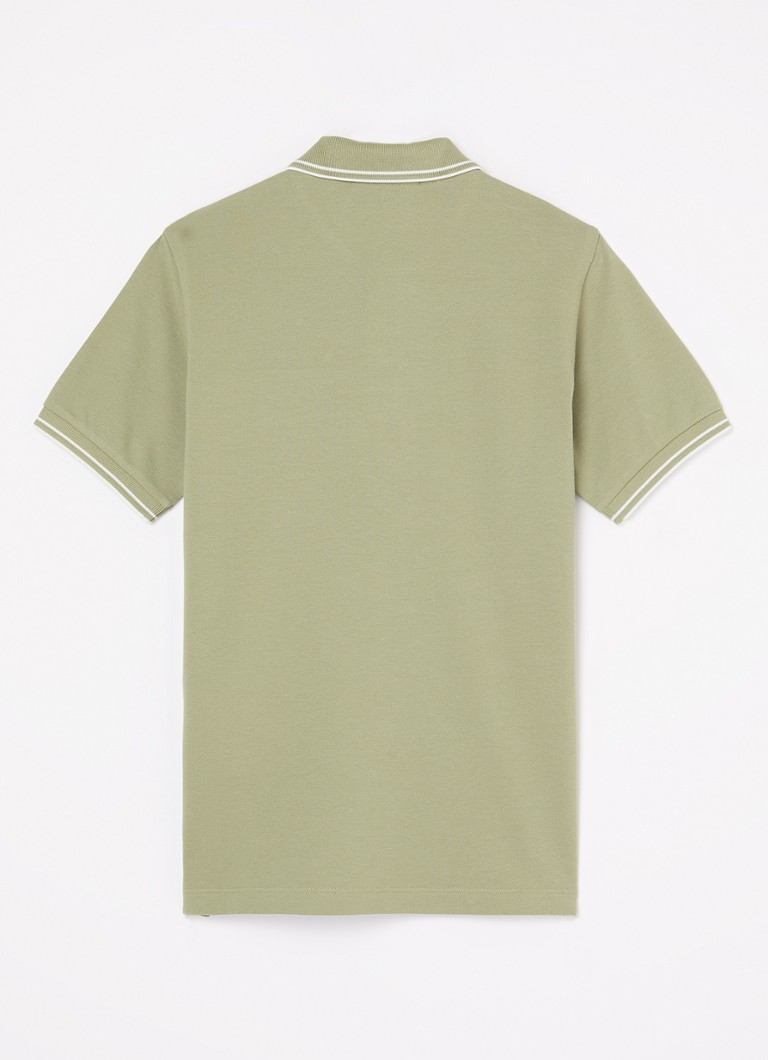 Πόλο μπλουζάκι Stone Island 21348 από οργανικό βαμβάκι με κέντημα λογότυπου