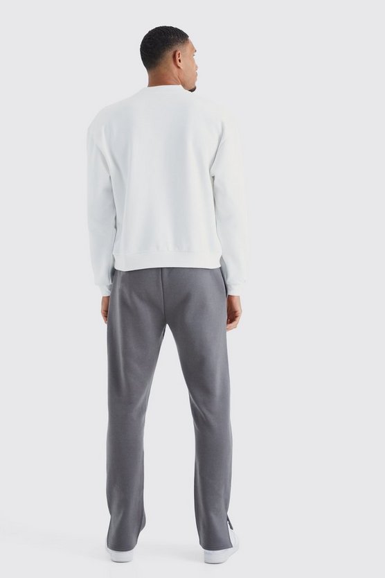 Tall Oversize Sweatshirt mit Homme Print