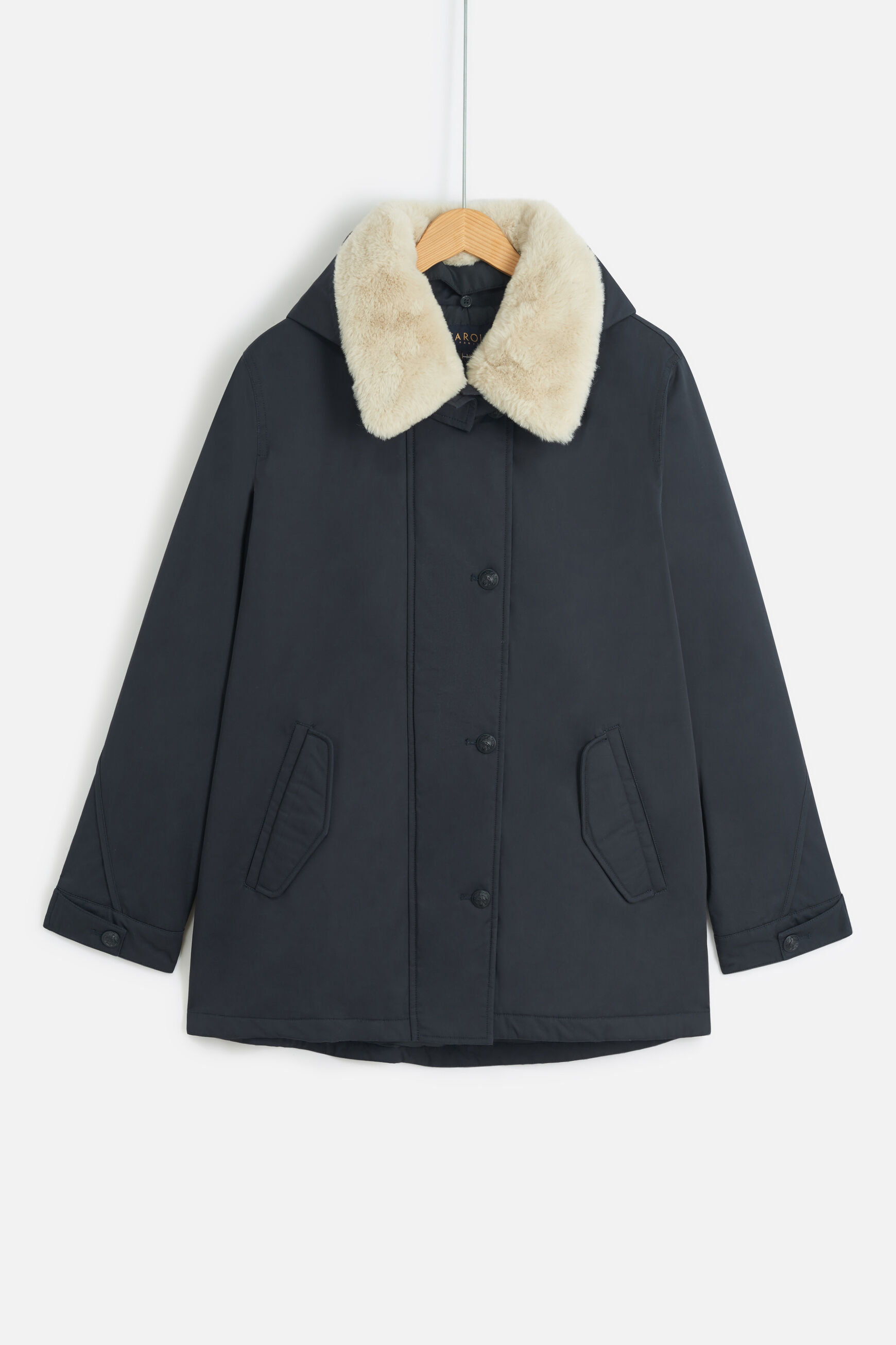 parka ernest bleu marine femme