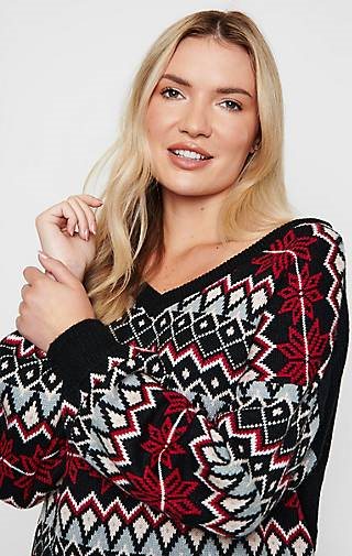 Threadbare Norwegerpullover