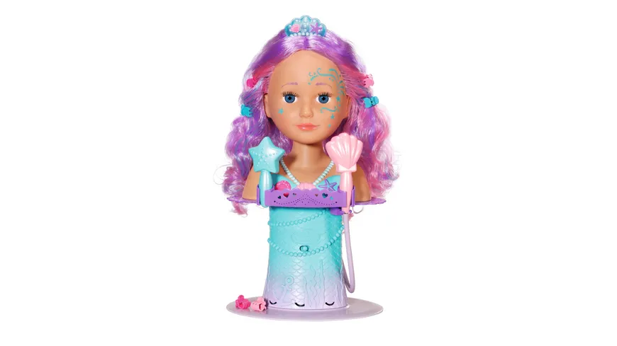Zapf Creation - BABY born Sister Styling Head Meerjungfrau