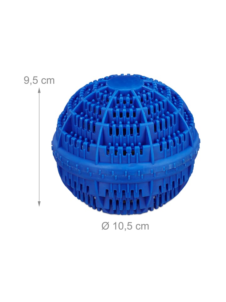 relaxdays 2x Waschball in Blau günstig kaufen onesize