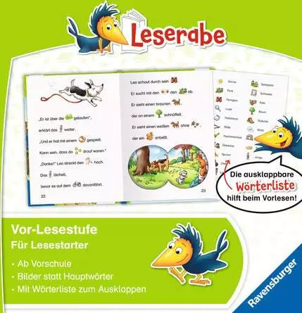 Leserabe - Vor-Lesestufe: Die Stadtpark-Detektive