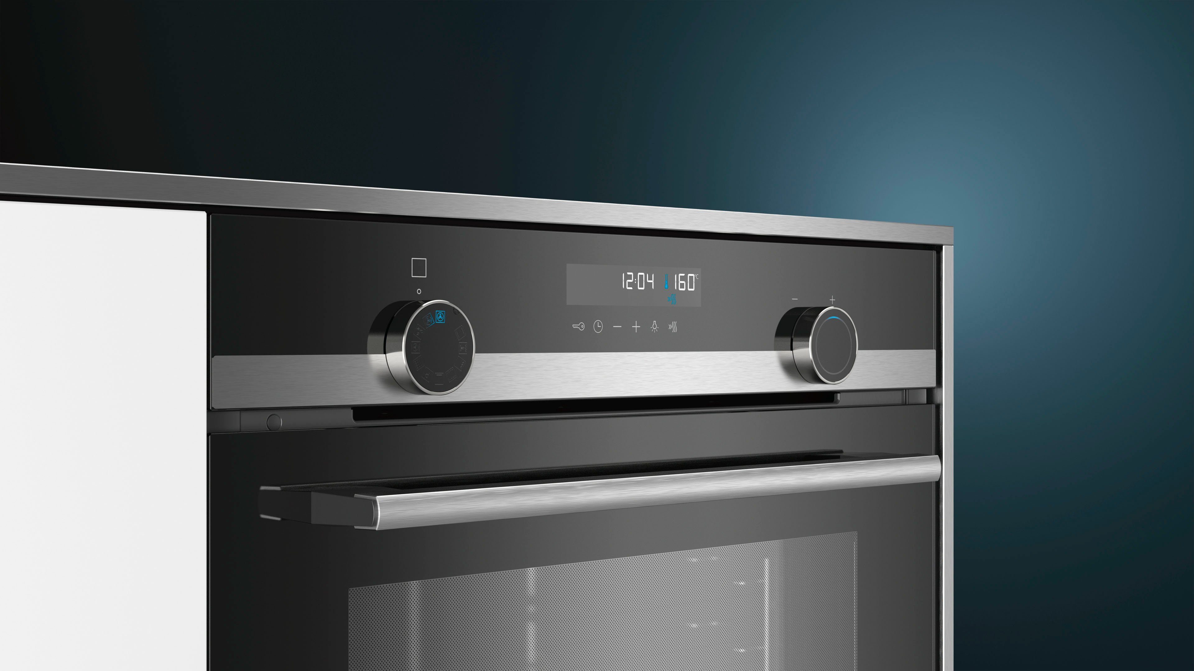 SIEMENS Pyrolyse Backofen iQ500 HB578ABS0, Pyrolyse-Selbstreinigung, Automatikprogramme