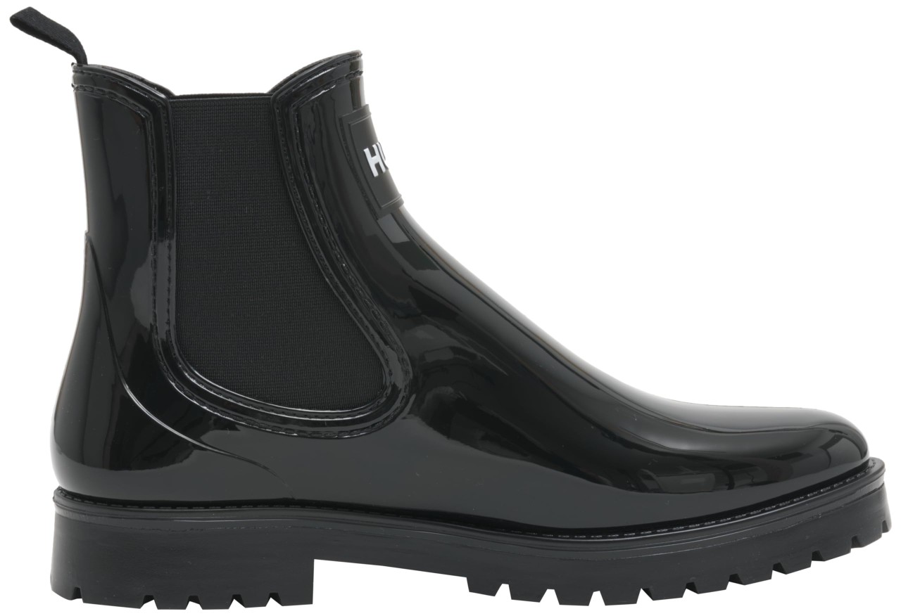 HUGO BOSS Stiefeletten schwarz Regenstiefel