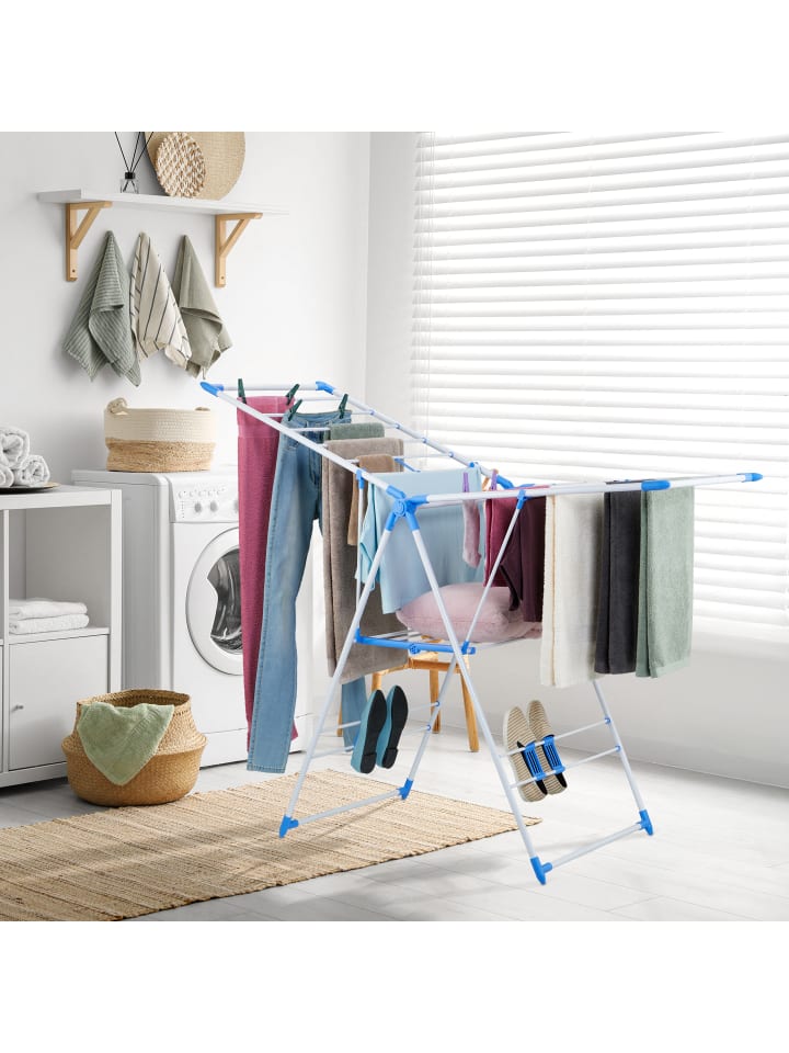 relaxdays Wäscheständer in Schwarz günstig kaufen onesize