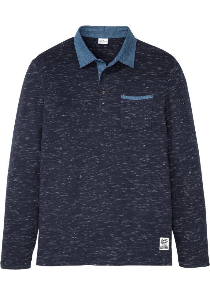 Poloshirt, Langarm