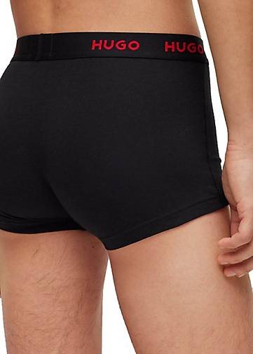 HUGO Boxershort TRUNK TRIPLET DESIGN 3er Pack