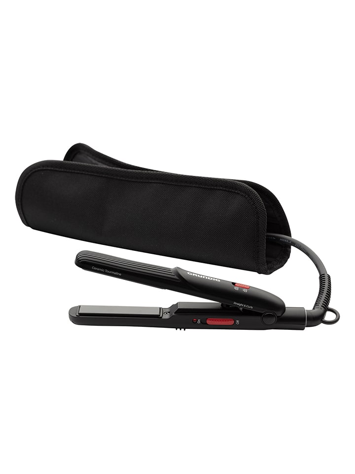 GRUNDIG Mini-Glätteisen in Schwarz günstig kaufen onesize