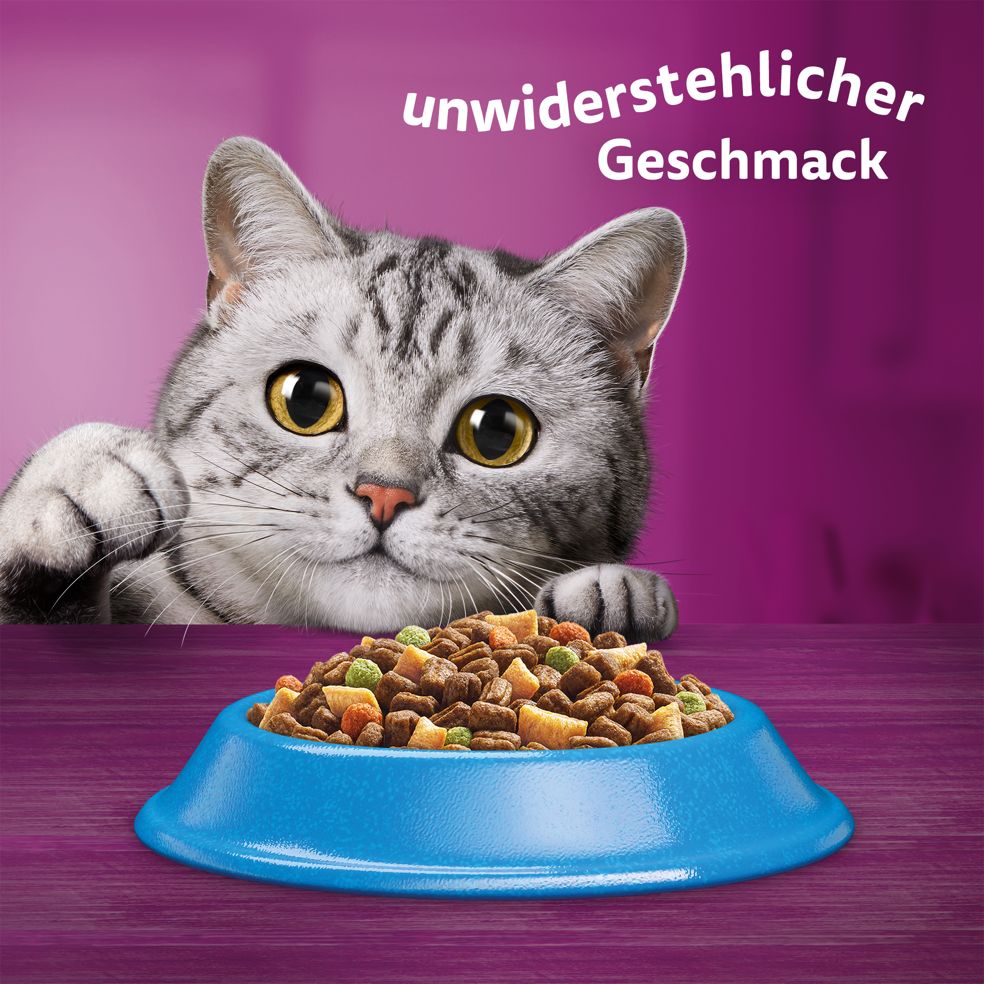 Whiskas Trockenfutter Whiskas 1+ Adult Trockenfutter 800g Thunfisch