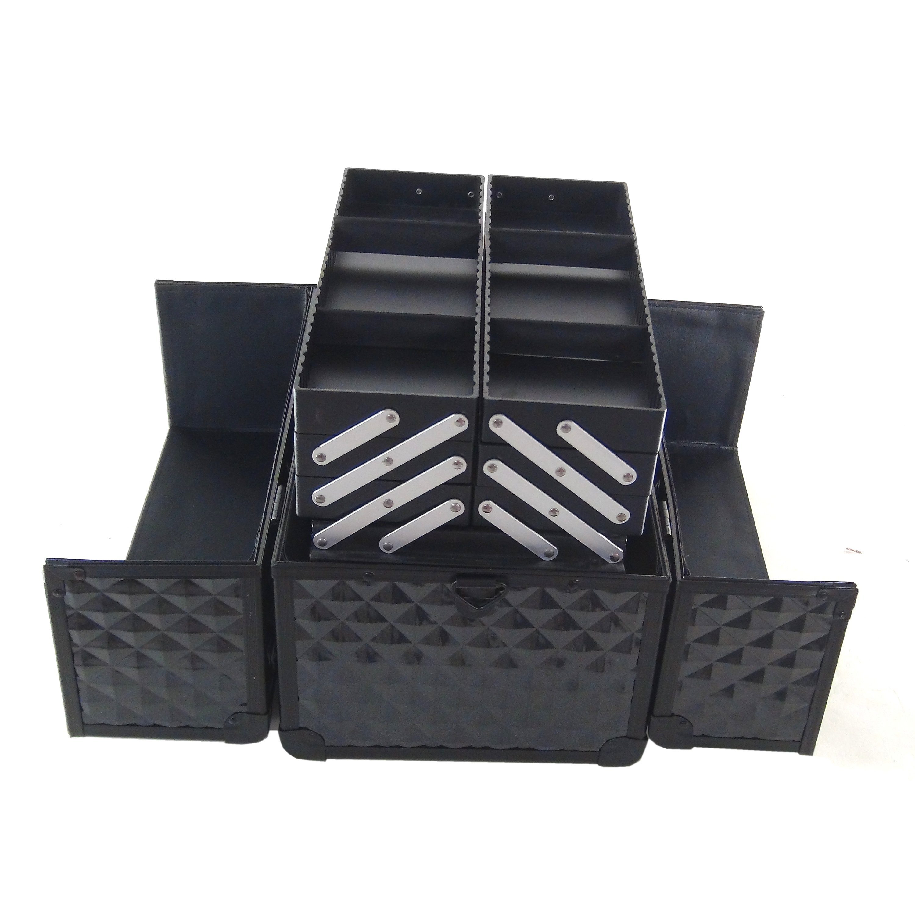 Dynasun Kosmetikkoffer BS38 BLACK, BS38 36x24x30.5cm XXL Schwarz Designer Profi Beautycase