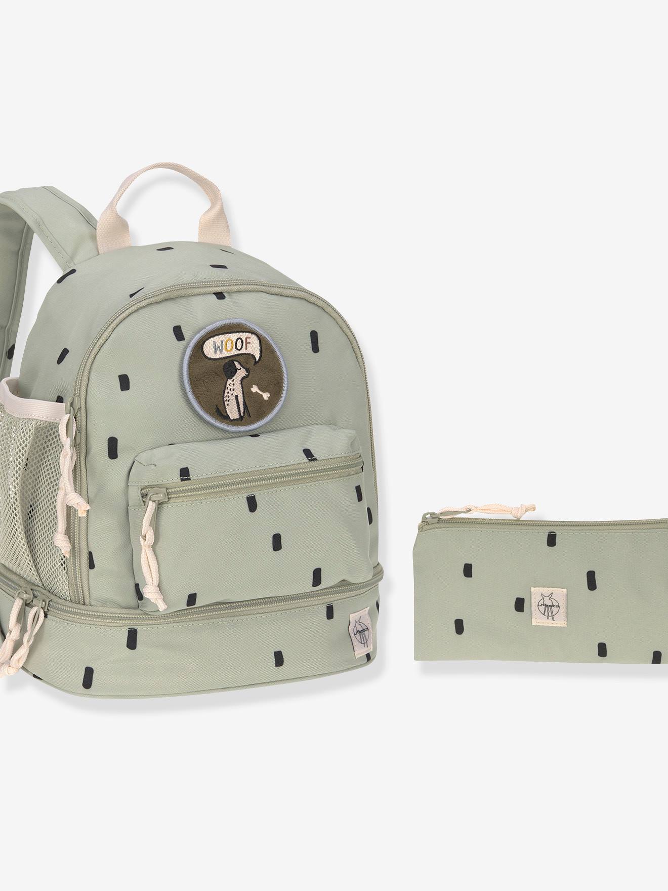 Sac à dos maternelle Happy Prints LÄSSIG olive