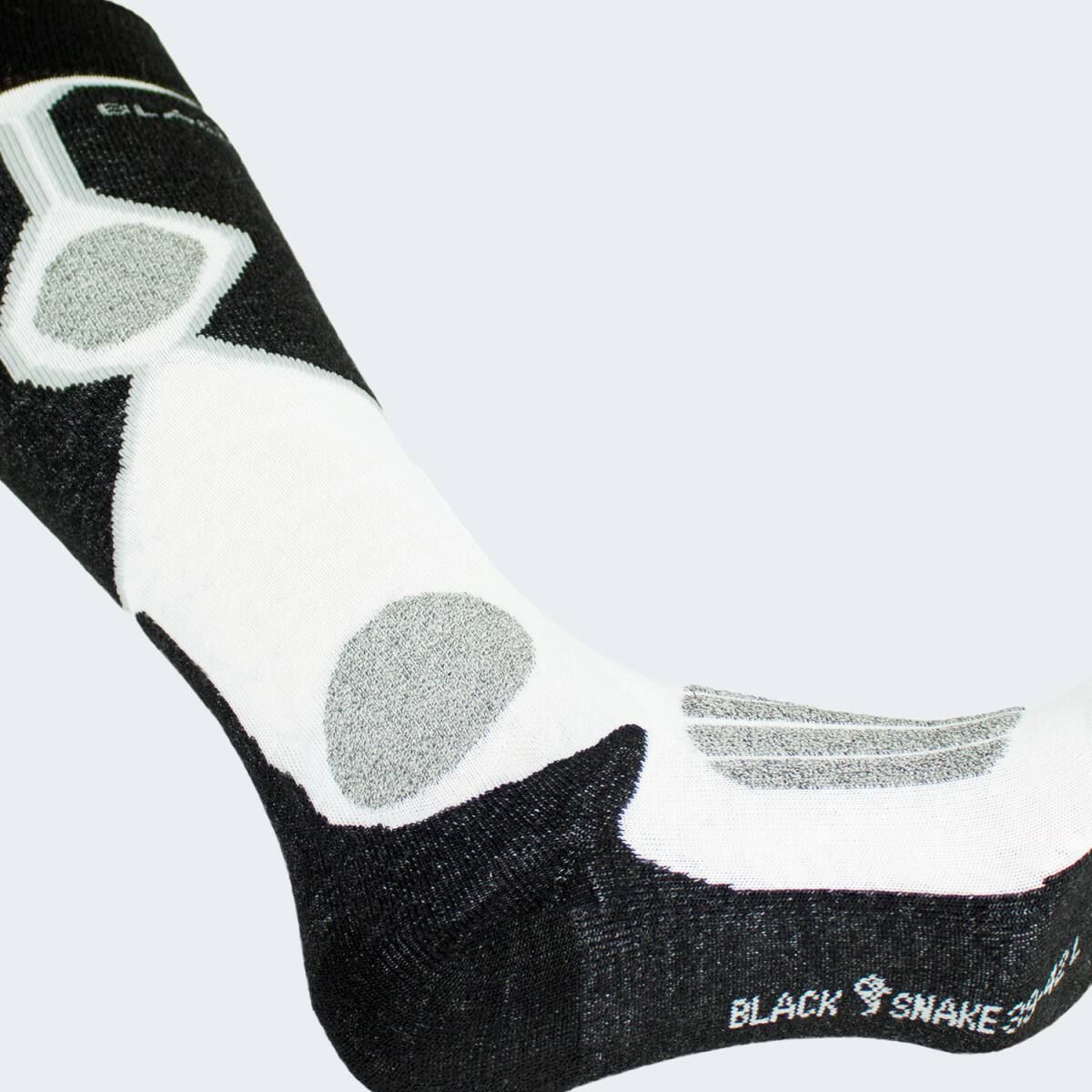 Black Snake High Protection Black Skisocken