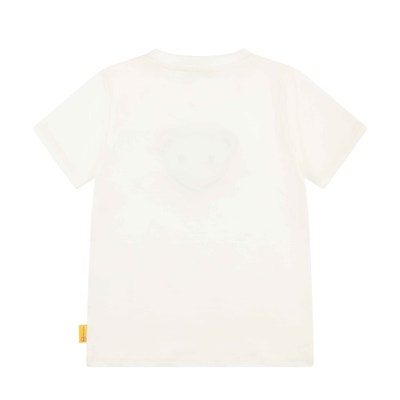 T-Shirt kurzarm, weiß für Jungs