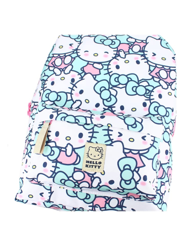COFI 1453 Hello Kitty Rucksack –geräumigem Hauptfach und verstellbaren in Mehrfarbig günstig kaufen 33 x 23 cm
