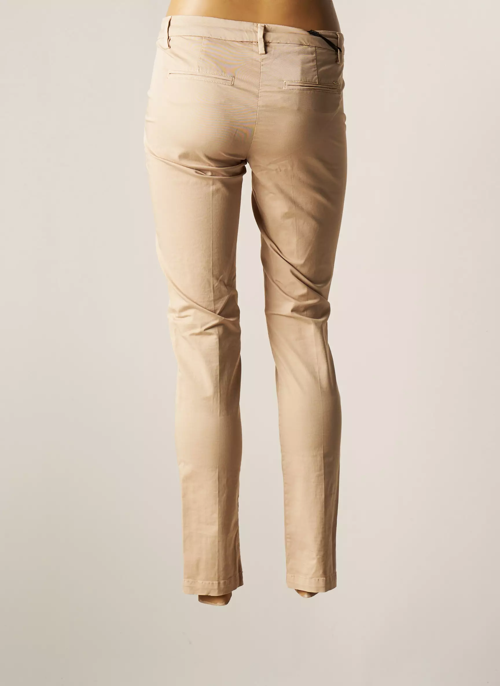 Kocca Pantalons Chino Femme couleur beige