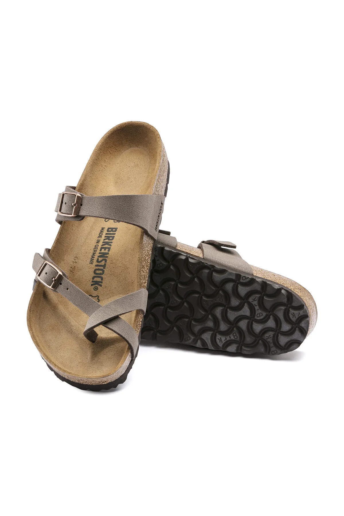 Birkenstock  Mayari Bf Damen-Hausschuhe in Braun