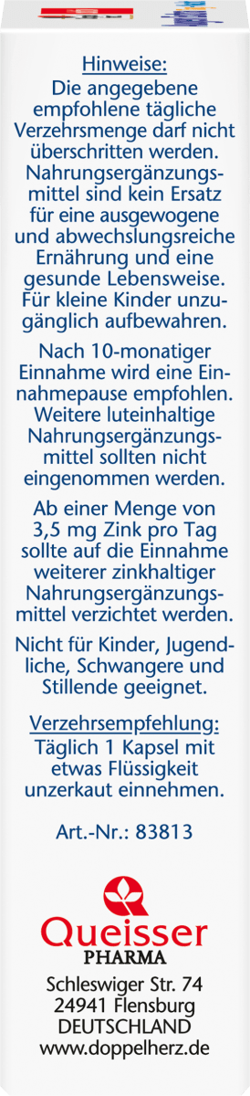 Augen Extra Tag + Nacht Kapseln 30 St., 16,2 g