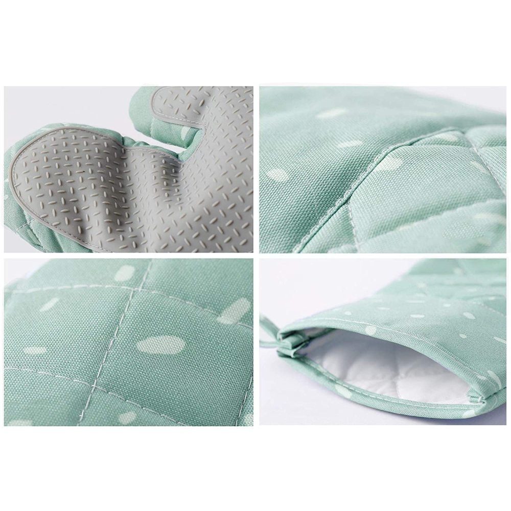 Jormftte Topflappen Ofenhandschuhe Silikon Topfhandschuhe