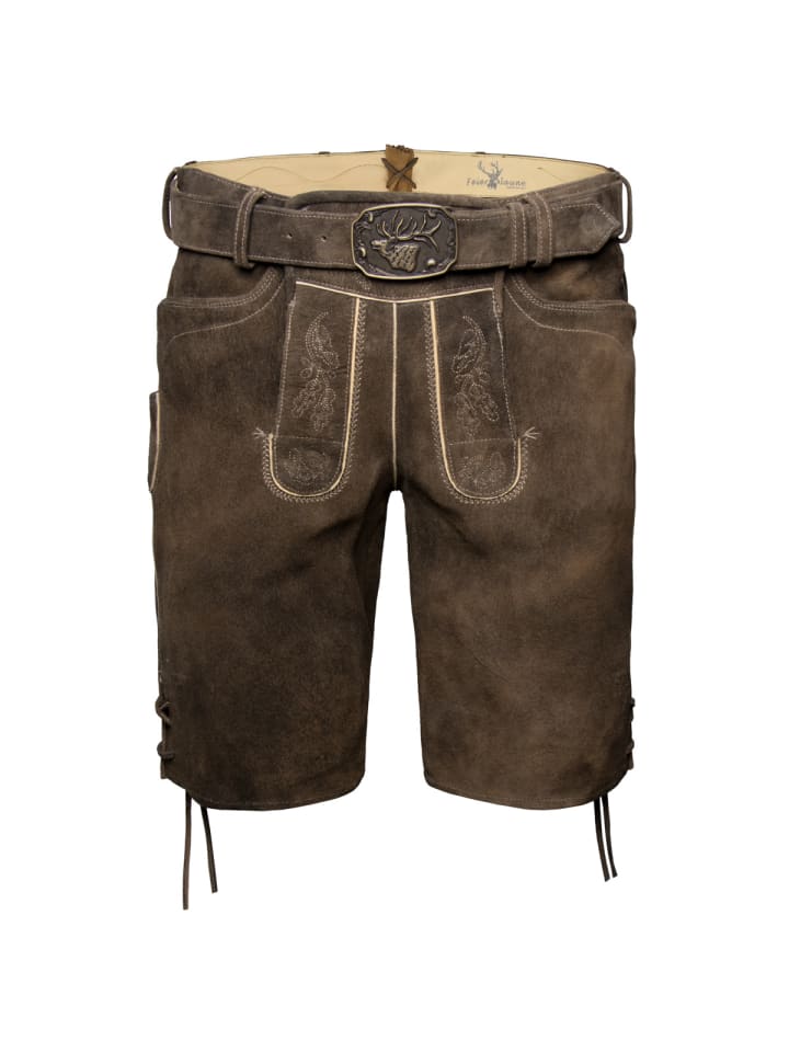 Spieth & Wensky Lederhose Veit in braun günstig kaufen