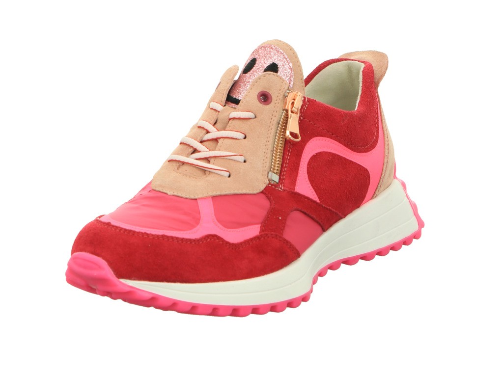 WALDLÄUFER Komfort Schnürer lila/pink 797002