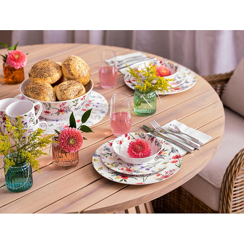 Cuisine Krus h 10 cm melamin blomstereng