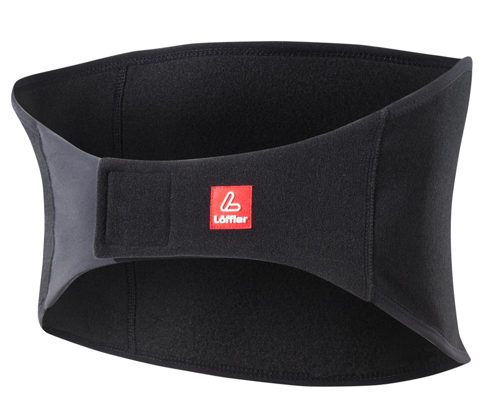 Löffler Nierengurt Fleece schwarz