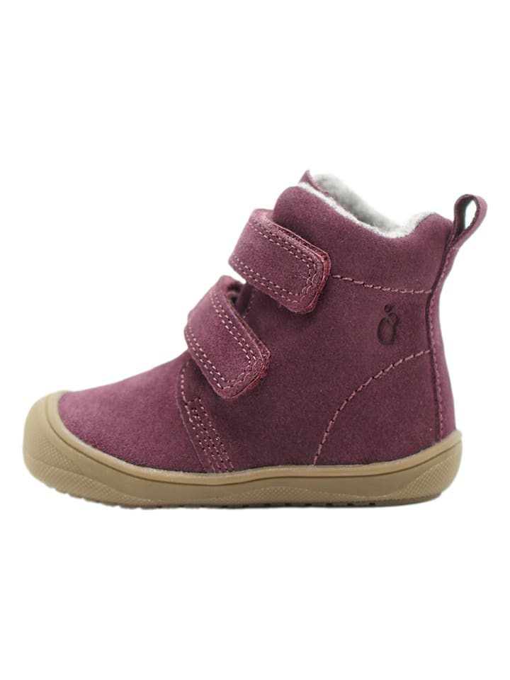 lamino Leder-Boots in Lila günstig kaufen