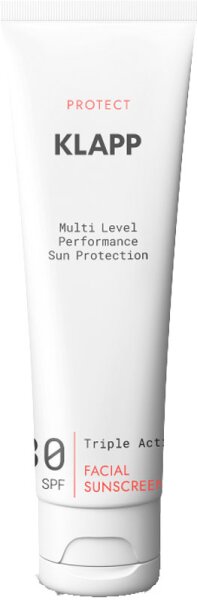 KLAPP Skin Care Science Multi Level Performance Sun Protection Triple Action Facial Sunscreen 30 SPF Sonnencreme