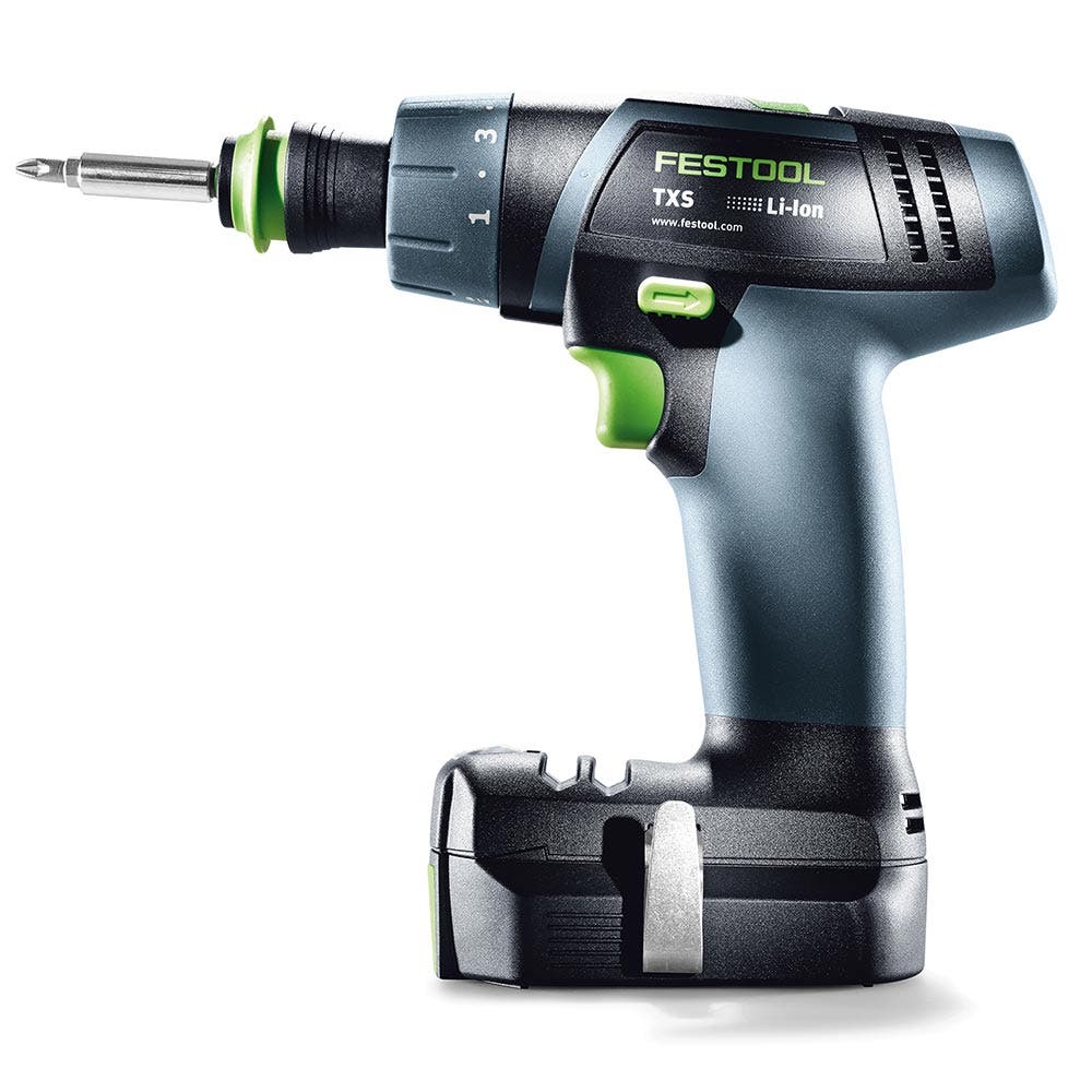 Conjunto de furadeira/parafusadeira FESTOOL 10,8 V 2 x 2,6 Ah 10 mm 576104