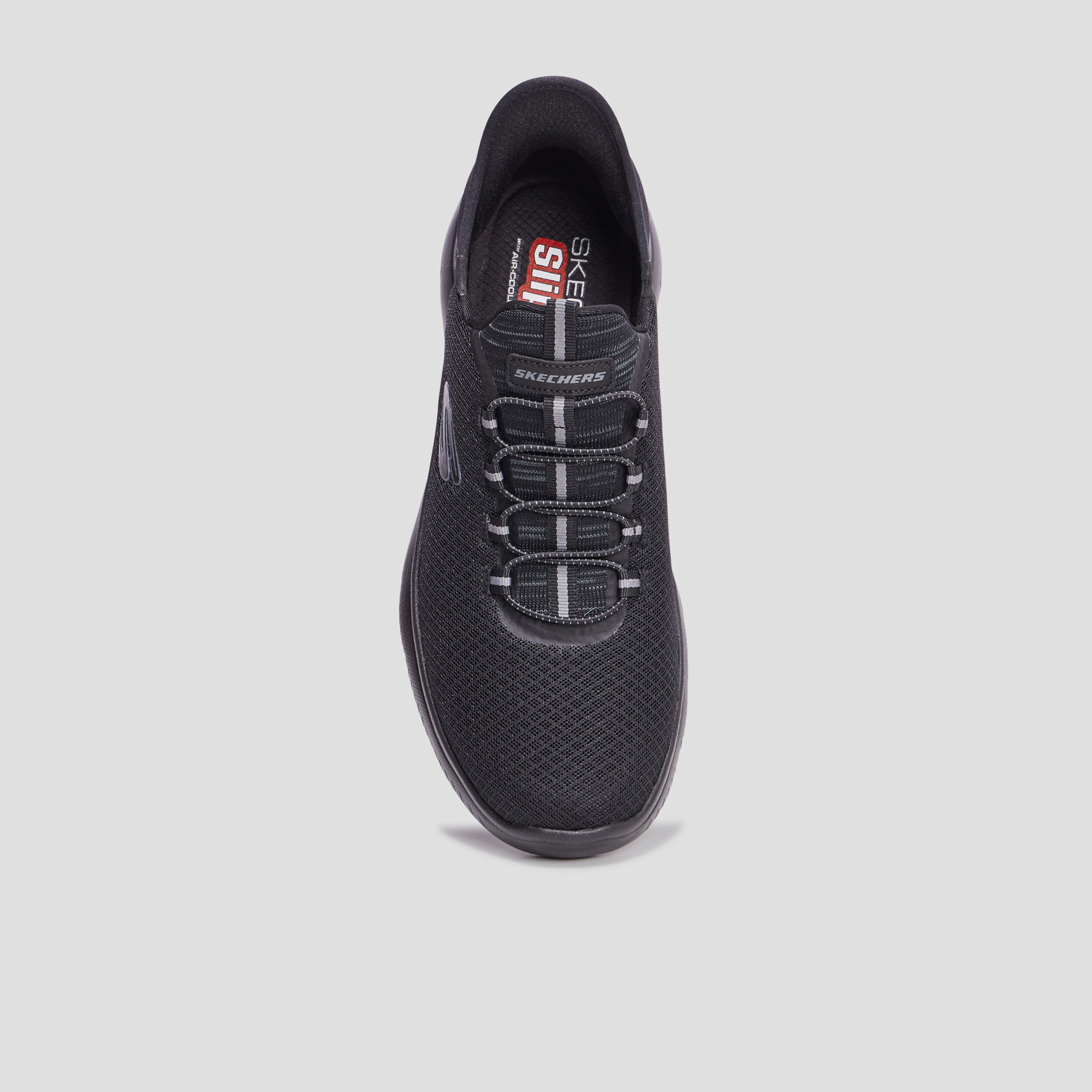 Baskets running mémoire forme Skechers noir homme | La Halle